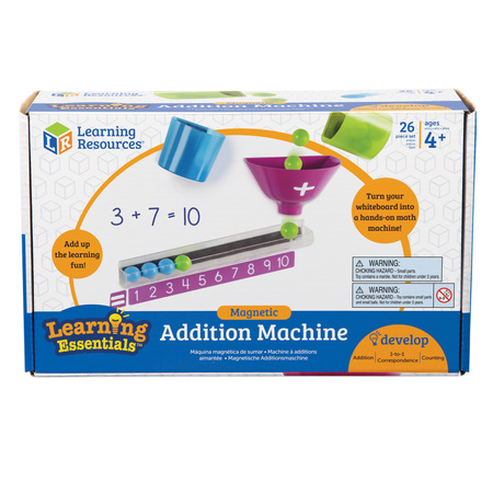 LEARNING RESOURCES Magnetic Addition Machine 6368